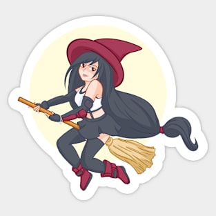 Witch Girlfriend Tifa Sticker